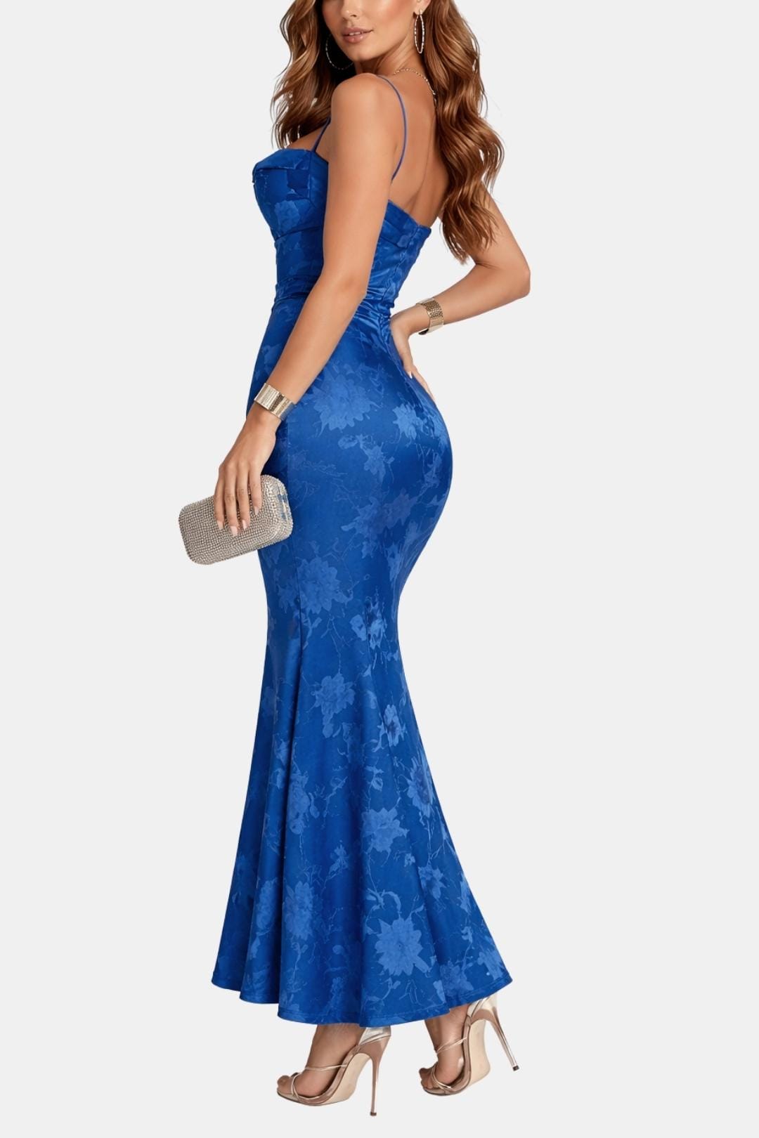 Robe Maxi Avec Fines Bretelles Et Dos Ouvert Pour Femme | Idéale Pour Les Soirées D’été