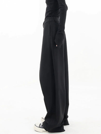 Pantalon Asymétrique à Jambes Larges pour Femme | Idéal pour un Usage Quotidien en Saison Tempérée
