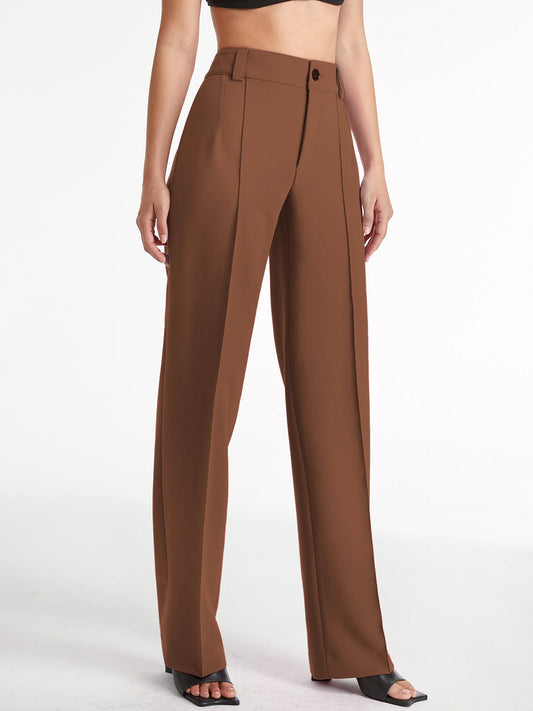 Pantalon à Coupe Droite pour Femme | Idéal pour le Quotidien et les Loisirs