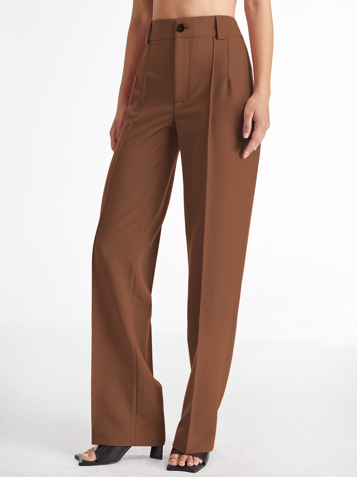 Pantalon À Coupe Droite Pour Femmes | Idéal Pour Usage Quotidien