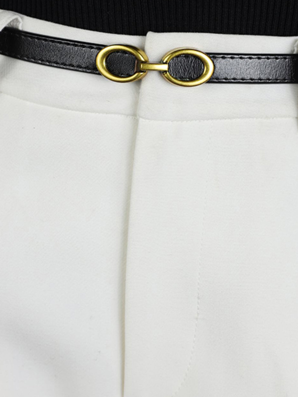 Ceinture Fine Avec Boucle Métallique Pour Femmes | Idéale Pour Usage Quotidien Et Formel