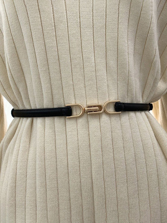 Ceinture Avec Boucle À Maillons Pour Adultes | Idéale Pour Usage Formel Et Quotidien