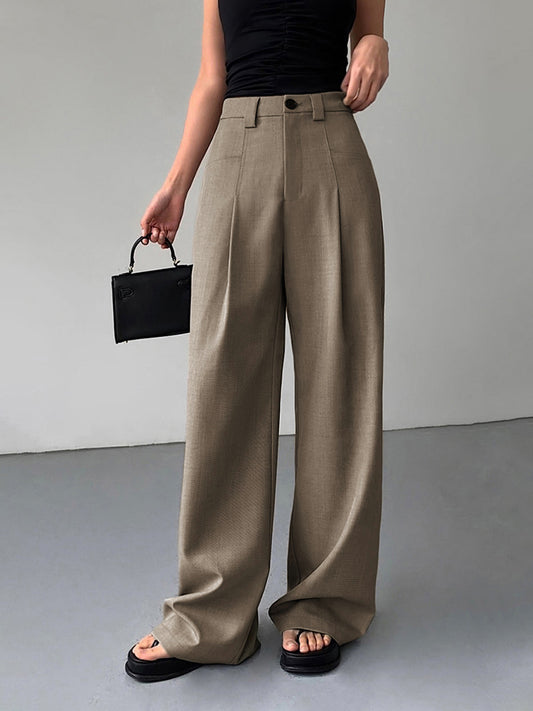 Pantalon Long Pour Femme Avec Coupe Droite | Idéal Pour Usage Quotidien Et Travail