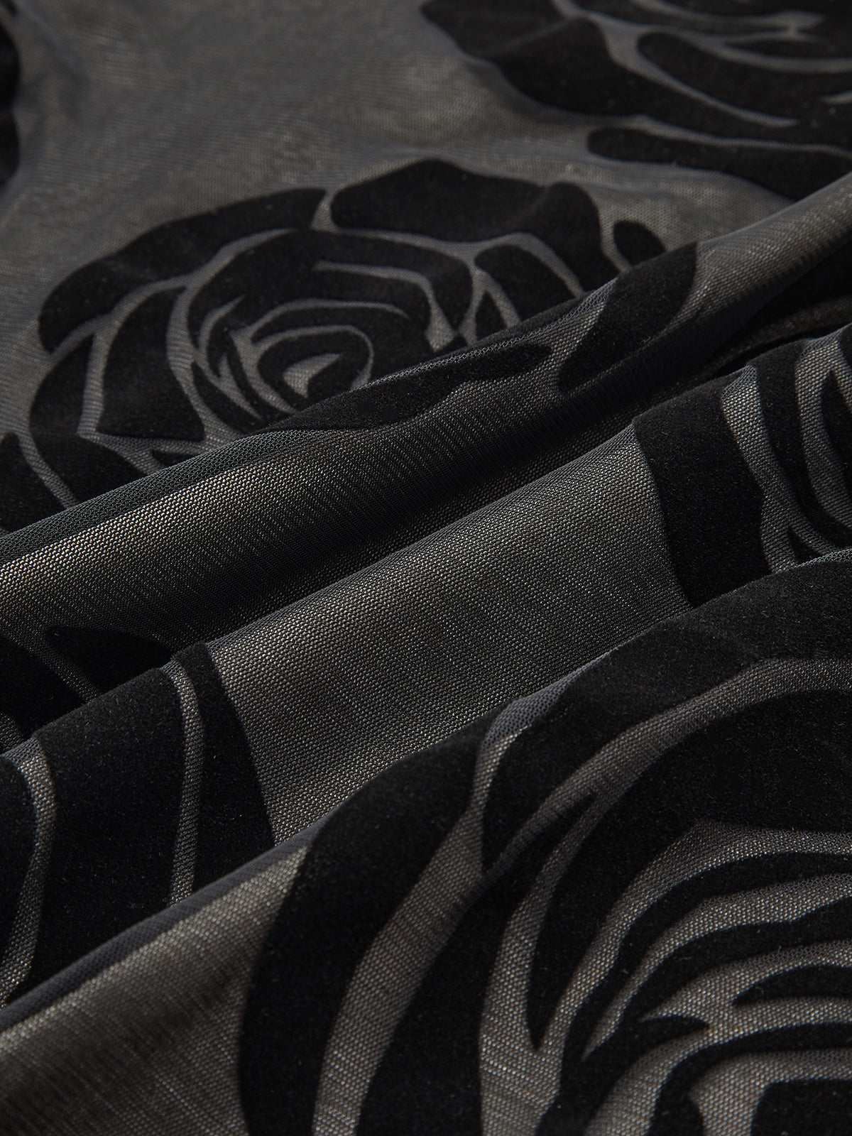 Robe Longue Asymétrique Avec Fleurs Appliquées Pour Femme | Idéale Pour Les Soirées Et Événements