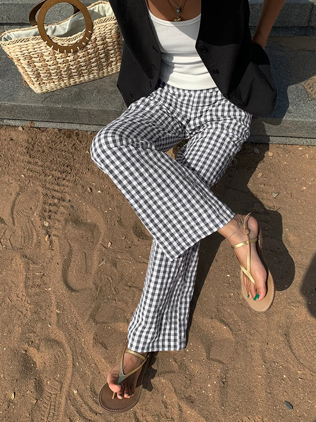 Pantalon Long Avec Coupe Régulière Pour Femme | Idéal Pour Le Travail Et Les Loisirs