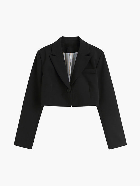 Blazer À Manches Longues Avec Coupe Régulière Pour Femme | Idéal Pour Le Travail Et Le Quotidien