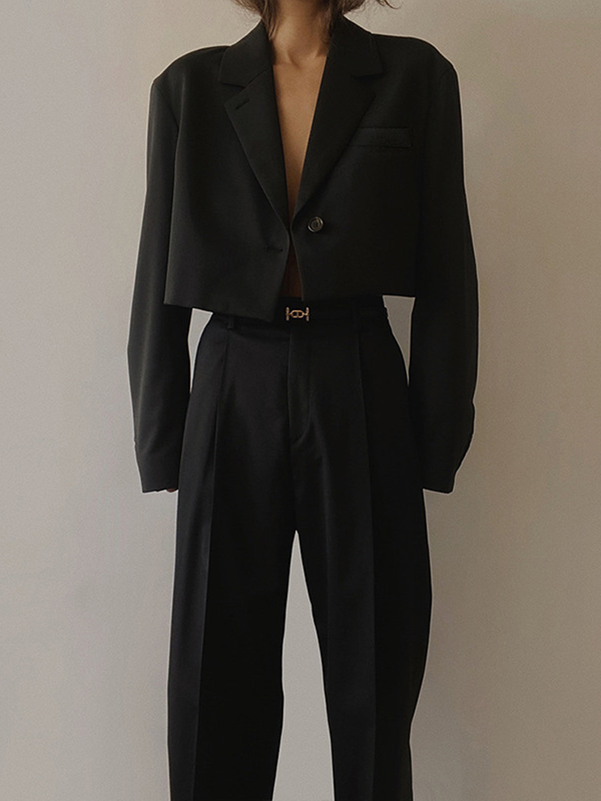 Blazer À Manches Longues Avec Coupe Régulière Pour Femme | Idéal Pour Le Travail Et Le Quotidien