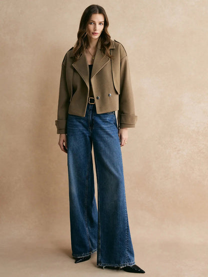 Veste Ceinturée pour Femme | Idéale pour L’Automne Et L’Hiver