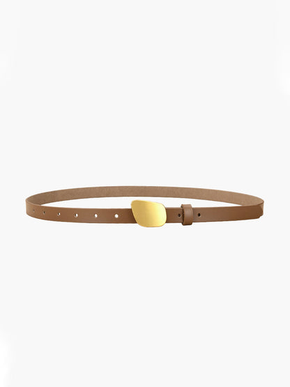 Ceinture Avec Bouton Doré Pour Femmes | Idéale Pour Usage Quotidien
