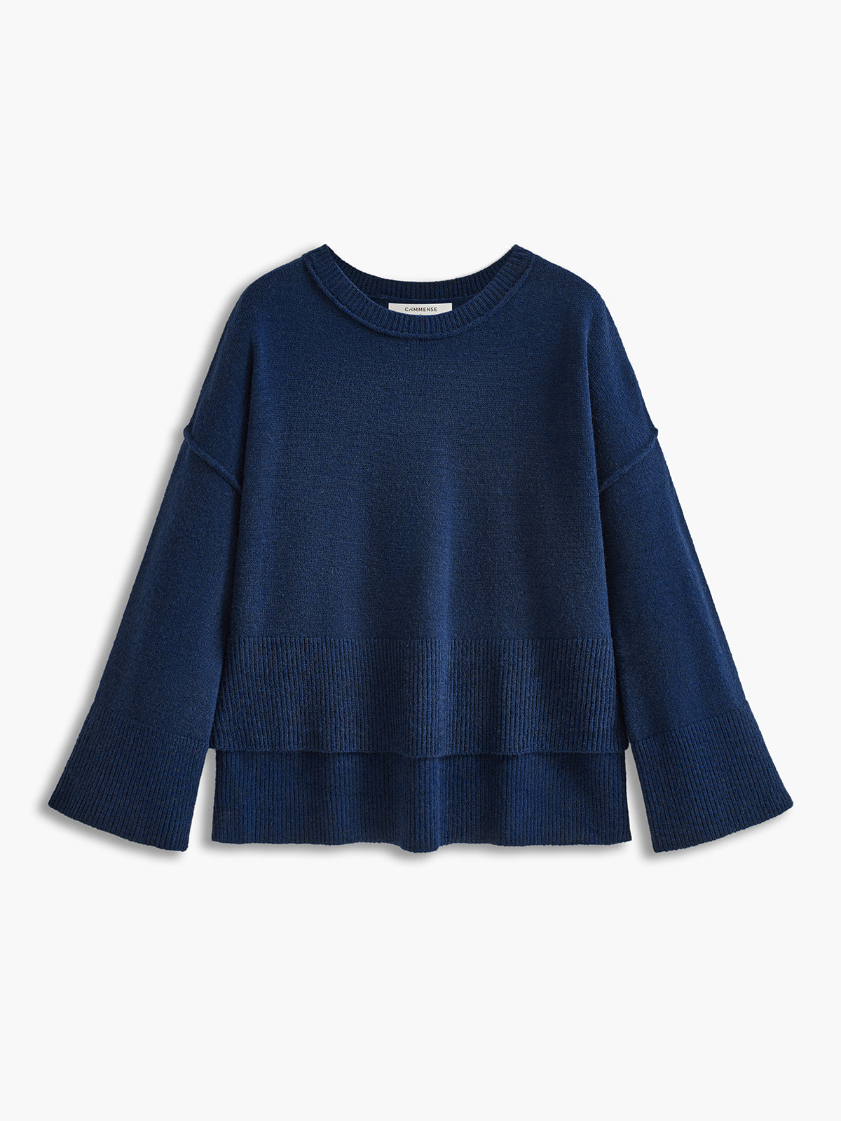 Pull À Manches Longues Avec Col Rond Pour Femme | Idéal Pour Usage Quotidien