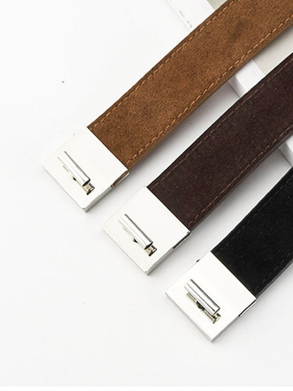 Ceinture Fine Avec Boucle Pour Femmes | Idéale Pour Usage Quotidien Et Formel
