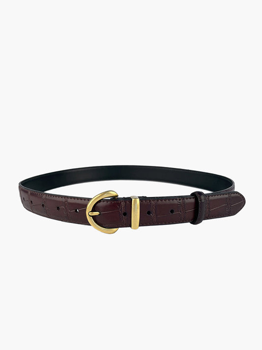 Ceinture Avec Motif Crocodile Pour Filles | Idéale Pour Usage Quotidien Et Occasionnel