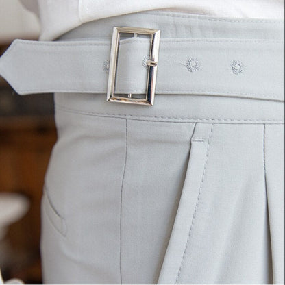 Pantalon pour Homme avec Boucle Réglable | Idéal pour Les Réunions Et Les Occasions Formelles
