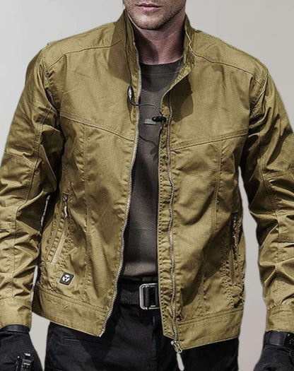 Veste d’Été Légère pour Hommes avec Fermeture à Boutons et Coupe Droite | Idéal pour Tenues Quotidiennes