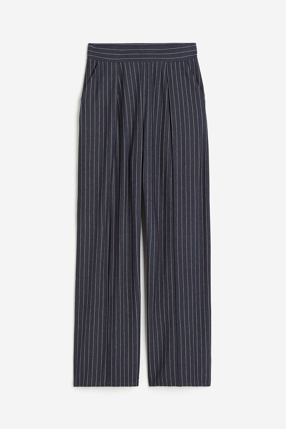 Pantalon Large Avec Plis À Taille Standard Pour Femmes | Idéal Pour Un Usage Quotidien