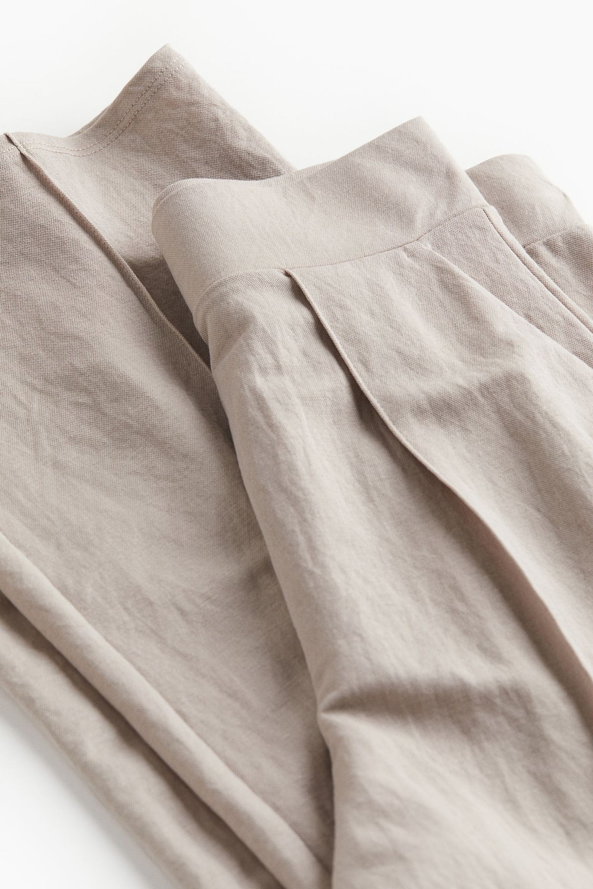 Pantalon Large Avec Plis À Taille Standard Pour Femmes | Idéal Pour Un Usage Quotidien