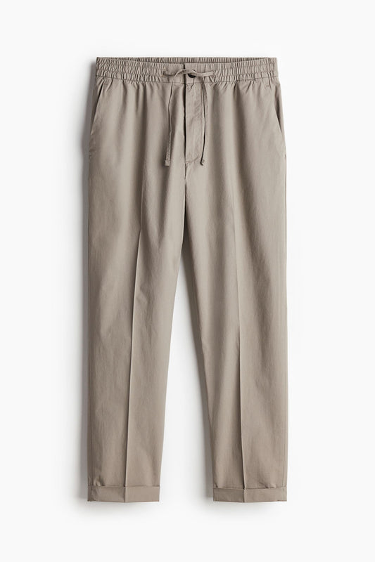 Pantalon Chino À Taille Élastique Avec Cordon Pour Homme | Idéal Pour Le Quotidien