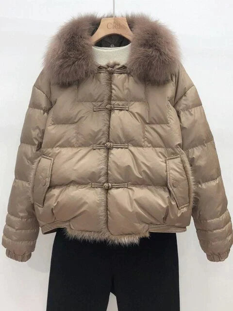 Doudoune Courte à Col Haut pour Femmes | Idéale pour la Saison Hivernale