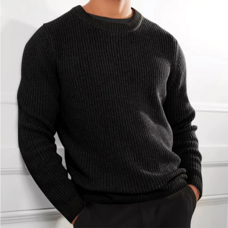 Pull-Over Homme à Coupe Simple pour Usage Quotidien | Idéal pour la Mi-Saison