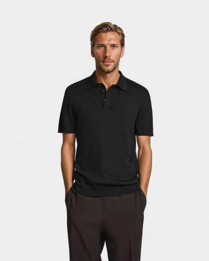 Polo En Maille À Manches Courtes Pour Hommes | Idéal Pour Un Usage Quotidien Et Smart Casual