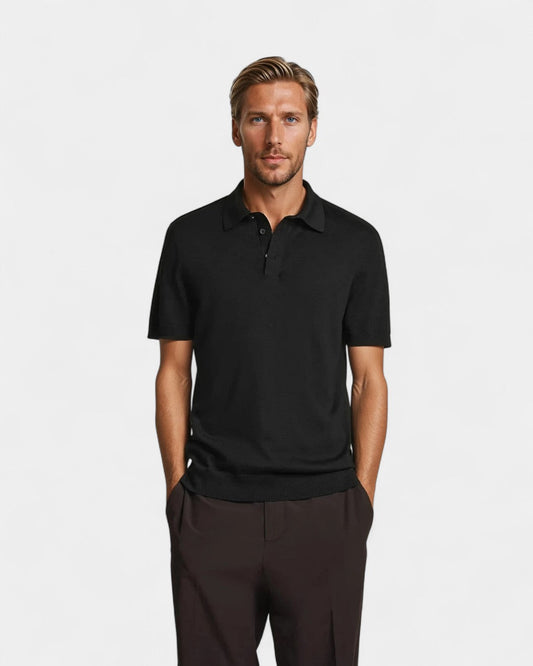 Polo En Maille À Manches Courtes Pour Hommes | Idéal Pour Un Usage Quotidien Et Smart Casual