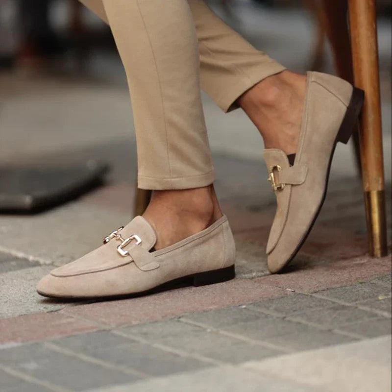 Mocassins pour homme à mors métallique | Idéal pour le bureau et les occasions habillées