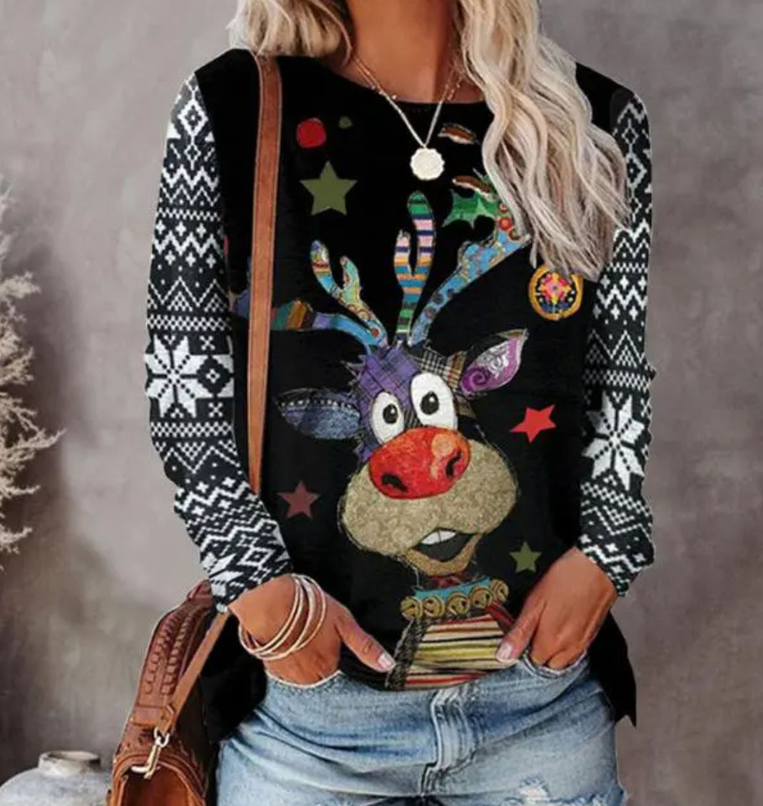 Pull à Motifs de Noël pour Adultes | Idéal pour les Fêtes de Fin d’Année