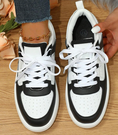 Baskets Basses avec Fermeture à Lacets pour Adultes | Idéales pour une Tenue Décontractée