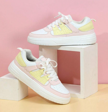 Baskets Basses avec Fermeture à Lacets pour Adultes | Idéales pour une Tenue Décontractée