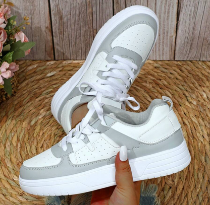 Baskets Basses avec Fermeture à Lacets pour Adultes | Idéales pour une Tenue Décontractée