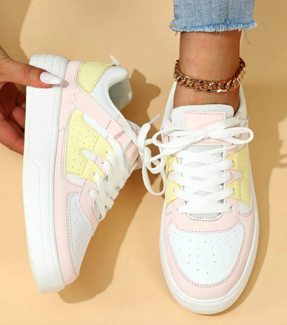 Baskets Basses avec Fermeture à Lacets pour Adultes | Idéales pour une Tenue Décontractée