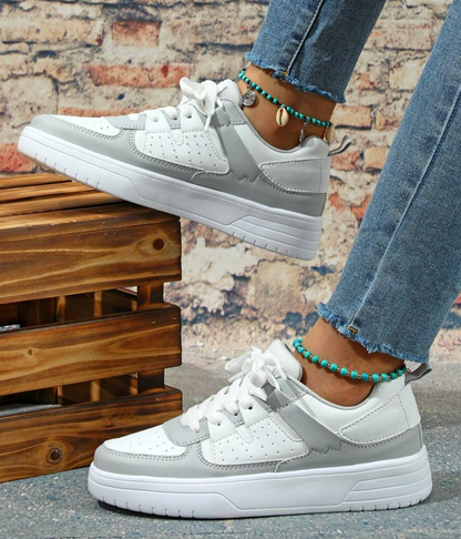 Baskets Basses avec Fermeture à Lacets pour Adultes | Idéales pour une Tenue Décontractée