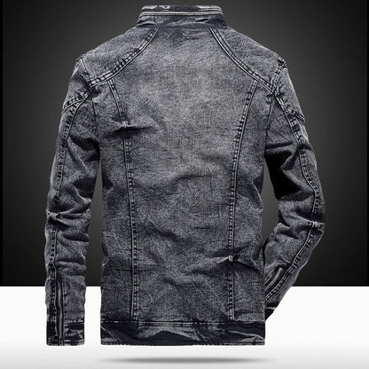 Veste Courte avec Col Montant pour Homme | Idéale pour Automne et Printemps