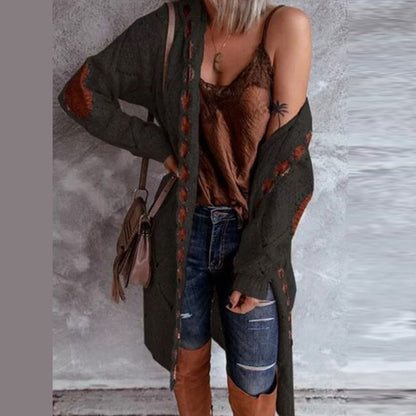 Gilet à Capuche Avec Manches Longues Pour Femme | Idéal Pour la Mi-Saison