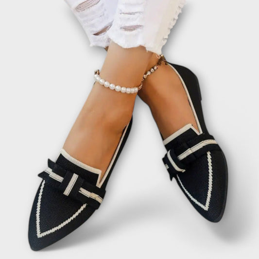 Chaussures Plates avec Nœud pour Femmes | Idéal pour Un Usage Quotidien