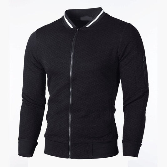 Veste Matelassée Slim Fit Avec Fermeture Zippée Pour Homme | Idéal Pour Les Saisons De Transition