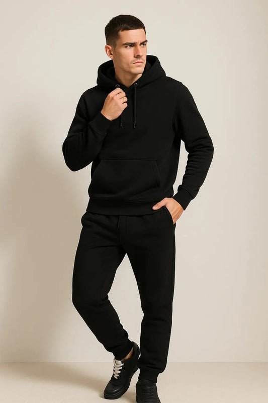 Survêtement avec Sweat À Capuche Et Pantalon De Jogging pour Homme | Idéal pour Loisirs Et Activités Quotidiennes