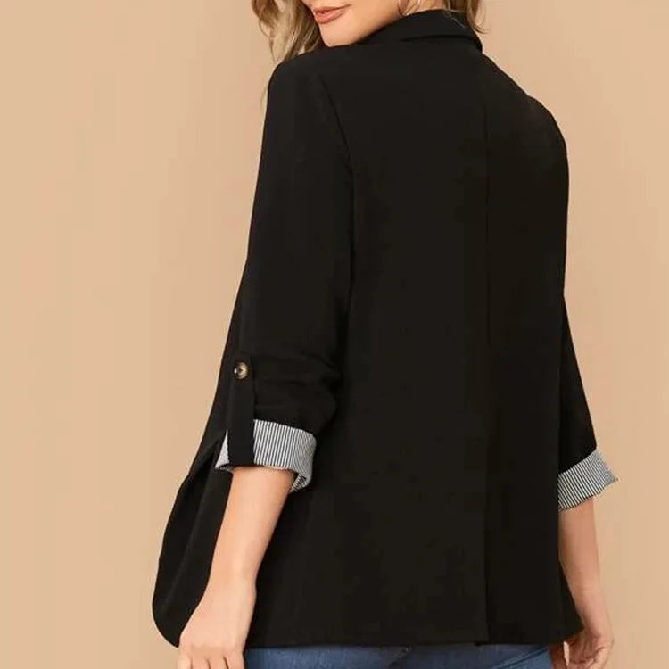 Blazer Rose À Coupe Décontractée Pour Femme | Idéal Pour Le Travail Et Les Sorties