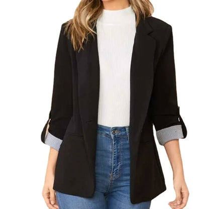 Blazer Rose À Coupe Décontractée Pour Femme | Idéal Pour Le Travail Et Les Sorties