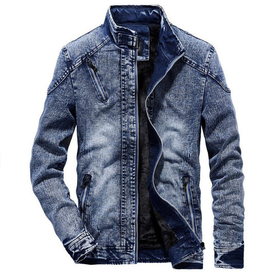Veste Courte avec Col Montant pour Homme | Idéale pour Automne et Printemps