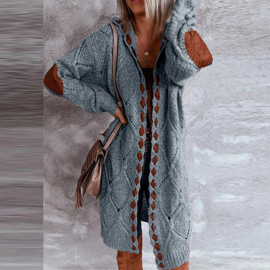 Gilet à Capuche Avec Manches Longues Pour Femme | Idéal Pour la Mi-Saison