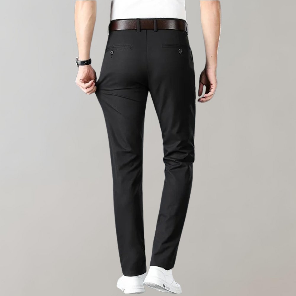 Pantalon À Coupe Droite pour Homme | Idéal pour Le Travail Et Les Loisirs