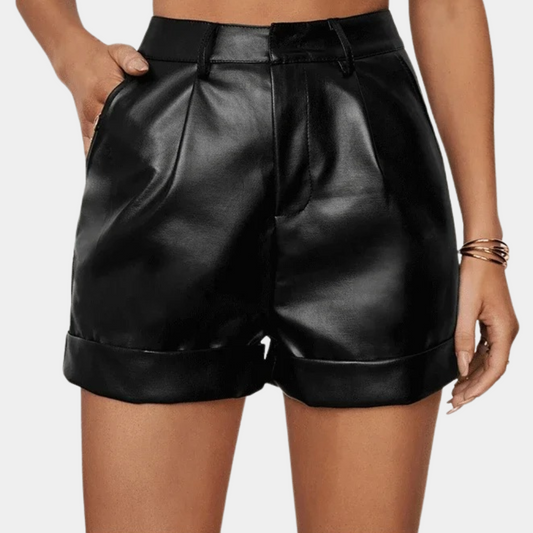 Short Taille Haute avec Passants de Ceinture pour Femme | Idéal pour l'Été