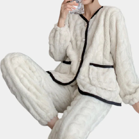 Ensemble Deux Pièces à Coupe Moderne pour Femme | Idéal pour la Détente Quotidienne