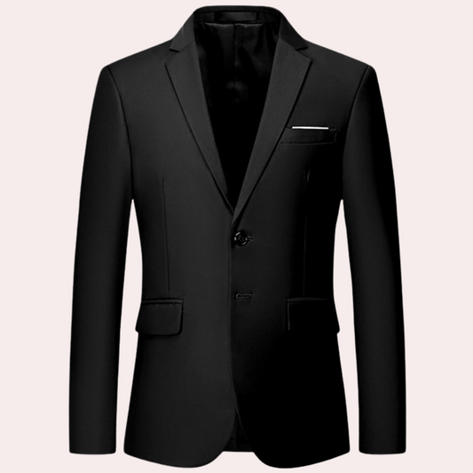 Blazer Ajusté À Coupe Structurée Pour Hommes | Idéal Pour Contextes Professionnels Et Quotidiens