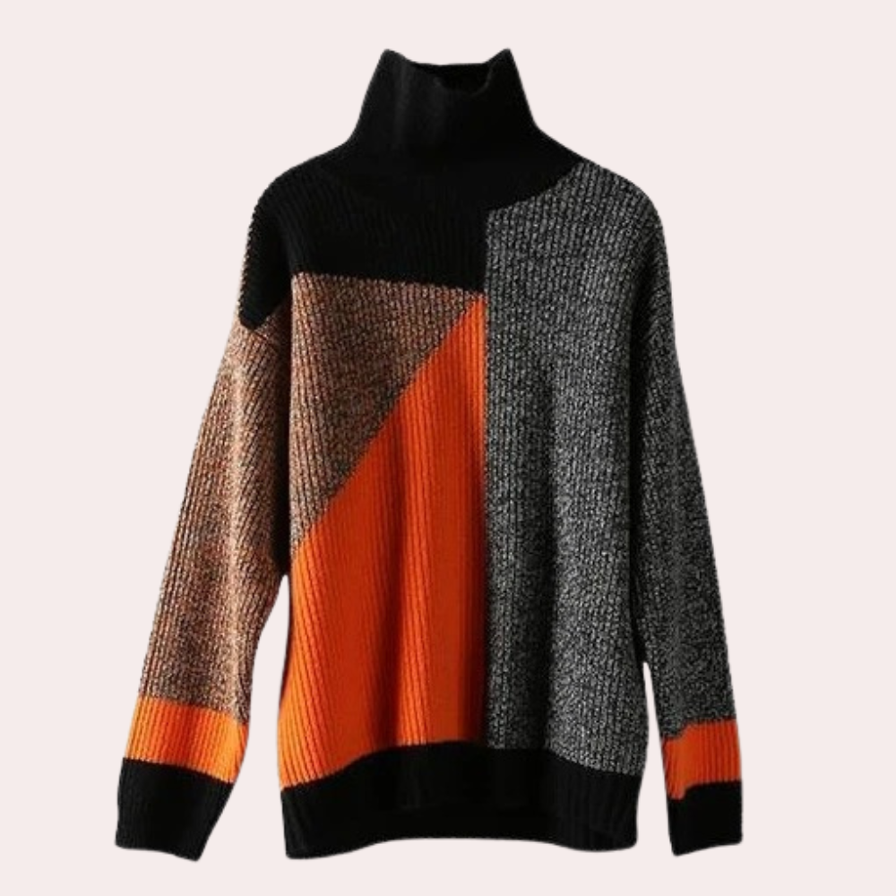 Pull À Maille avec Coupe Droite pour Femmes | Idéal pour Les Journées Fraîches