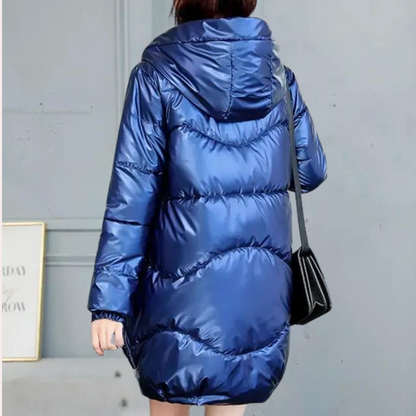 Manteau Matelassé avec Capuche pour Femme | Idéal pour les Journées Froides