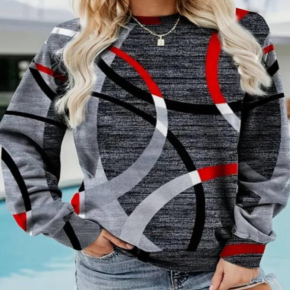 Pull à Coupe Ample pour Femme avec Manches Longues | Idéal pour le Printemps, l’Automne et l’Hiver