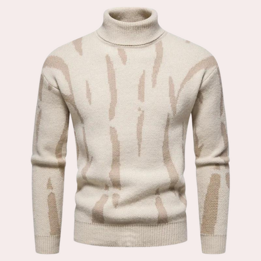 Pull Col Roulé Avec Coupe Classique Pour Homme | Idéal Pour La Saison Fraîche