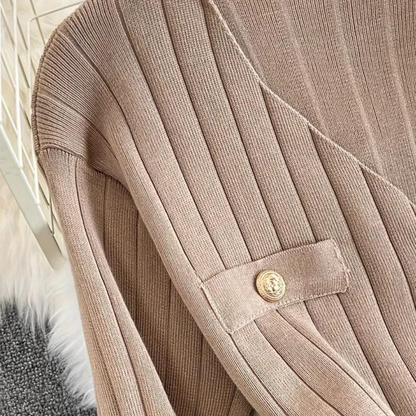 Ensemble Trois Pièces avec Haut, Pantalon Et Cardigan pour Femme | Idéal pour Le Quotidien Et Les Sorties Décontractées